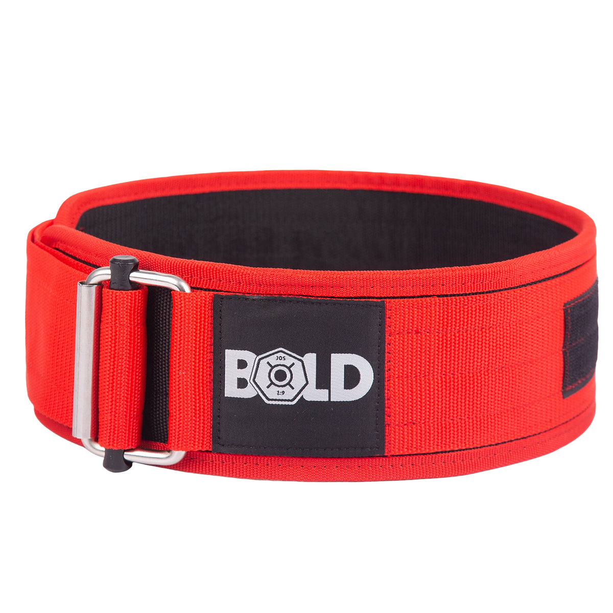 Bold Quick Locking Nylon Lifting Belt for Back Support and Heavier Lifts